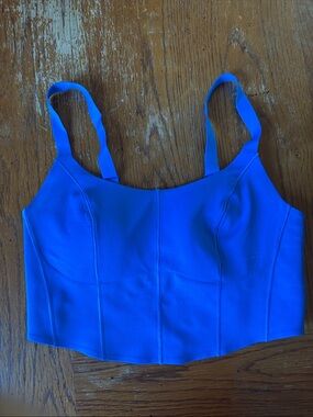 aerie blue tank top bra top